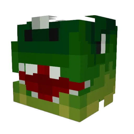 nerdboy4 Minecraft avatar head, 3D render