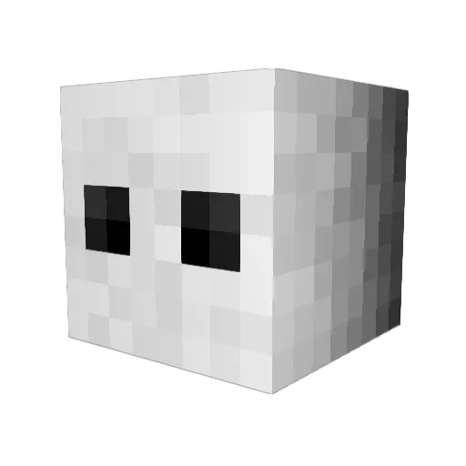 nerdsville1919 Minecraft avatar head, 3D render