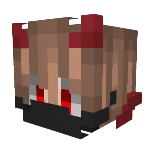 nero1141 Minecraft avatar head, 3D render