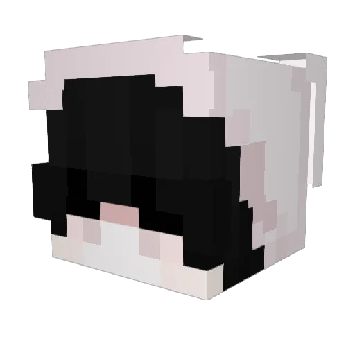 neroftn Minecraft avatar head, 3D render