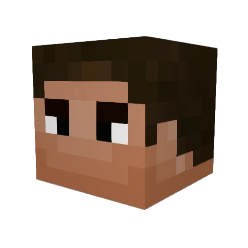 neronix09 Minecraft avatar head, 3D render