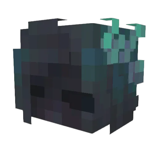 nervousguava Minecraft avatar head, 3D render