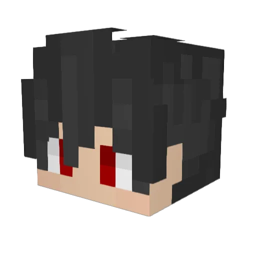 nesk1nd Minecraft avatar head, 3D render