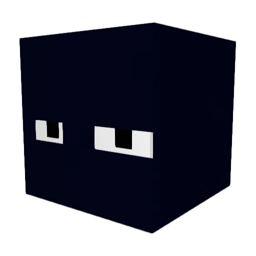 nestoreke Minecraft avatar head, 3D render