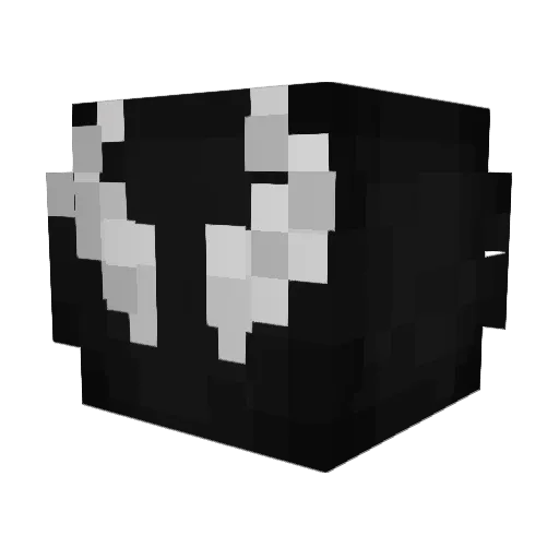 nethernona__ Minecraft avatar head, 3D render