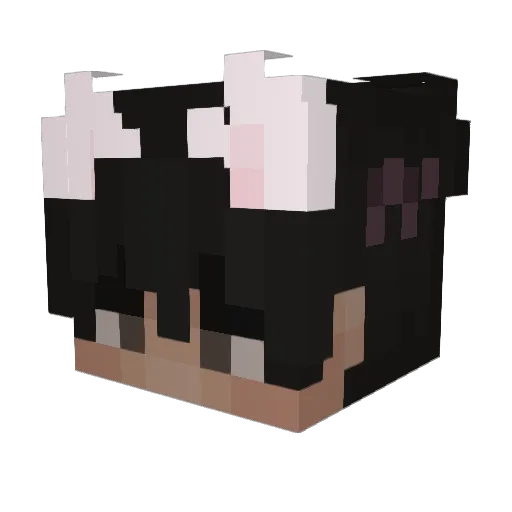nethrice Minecraft avatar head, 3D render