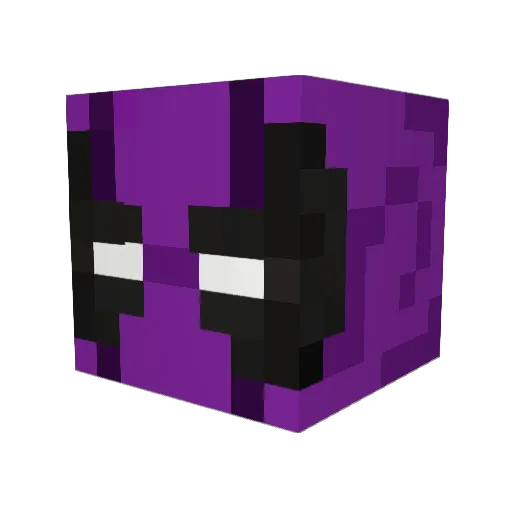 neuforteilsqc Minecraft avatar head, 3D render