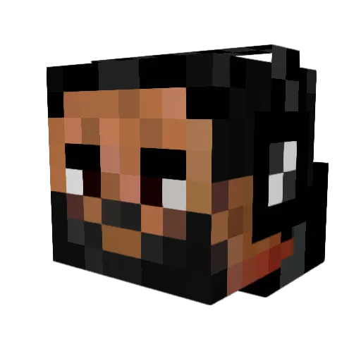 neuneuneu2000 Minecraft avatar head, 3D render