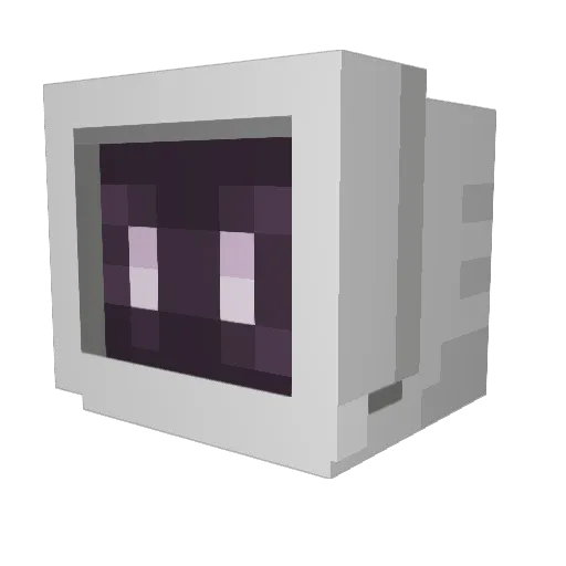 neurastasis Minecraft avatar head, 3D render