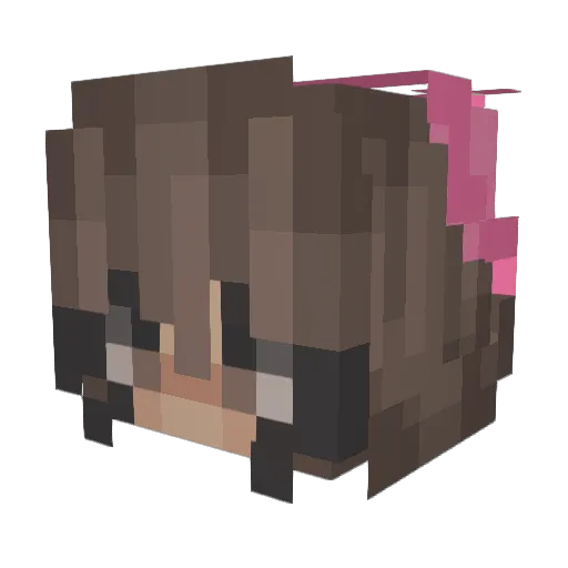 nevaehjoyy808 Minecraft avatar head, 3D render