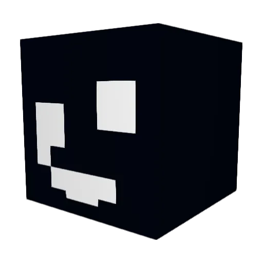 nevenert Minecraft avatar head, 3D render