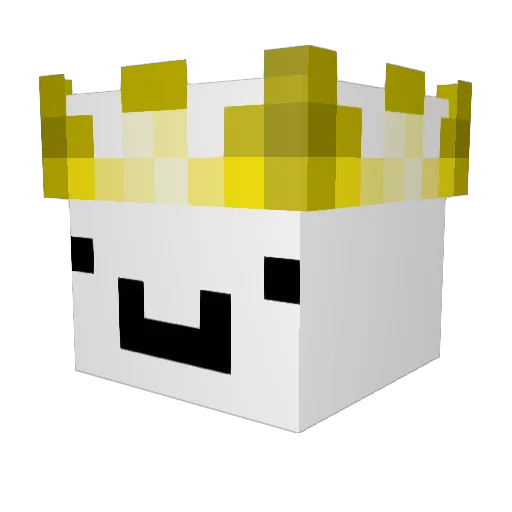 nevenxyz Minecraft avatar head, 3D render