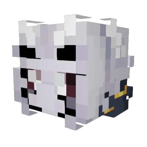 Minecraft-Avatar von neverlake: Kopf als 3D-Render