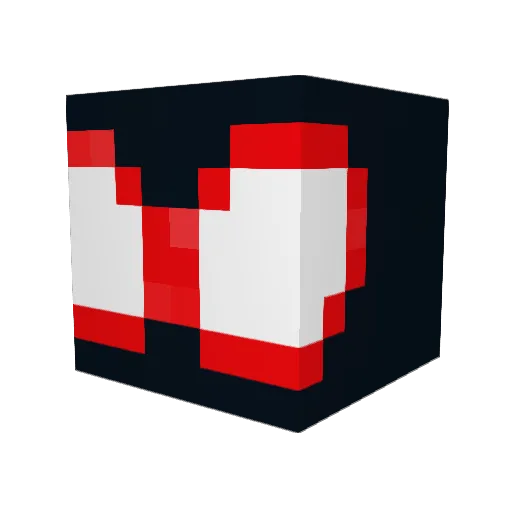 nevison1 Minecraft avatar head, 3D render