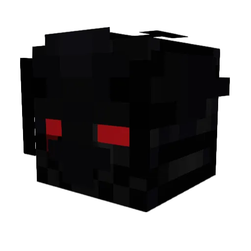 newH1VEEEE Minecraft avatar head, 3D render