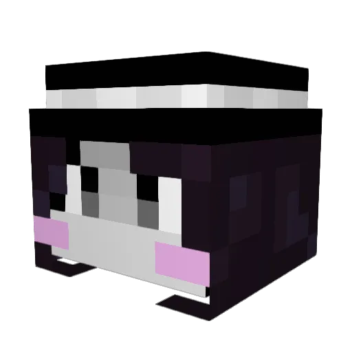 new_sprout Minecraft avatar head, 3D render