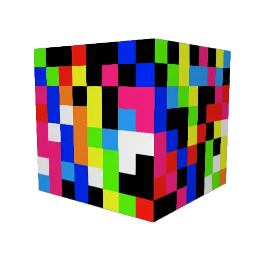 newaha Minecraft avatar head, 3D render