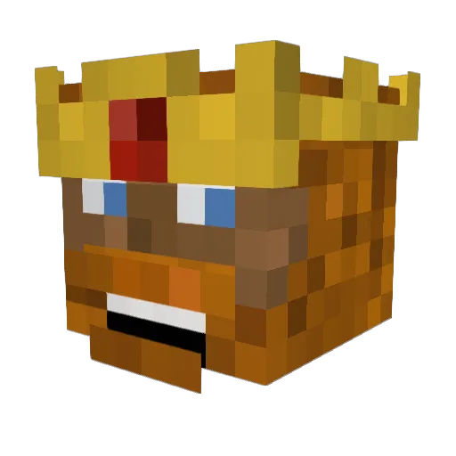newjason Minecraft avatar head, 3D render
