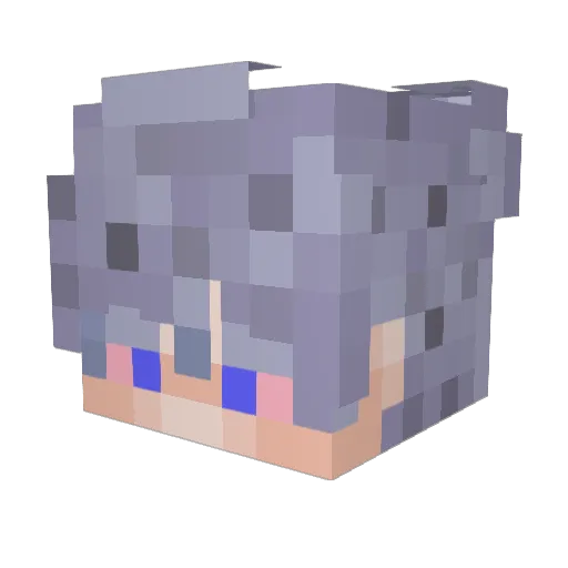 newlook83 Minecraft avatar head, 3D render