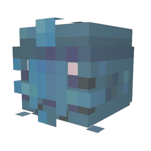 newuser67 Minecraft avatar head, 3D render