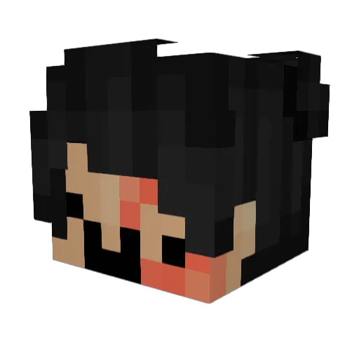 nex1ty Minecraft avatar head, 3D render