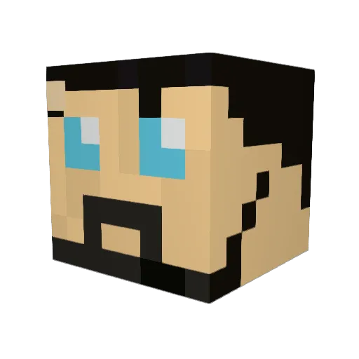 nexdor00 Minecraft avatar head, 3D render