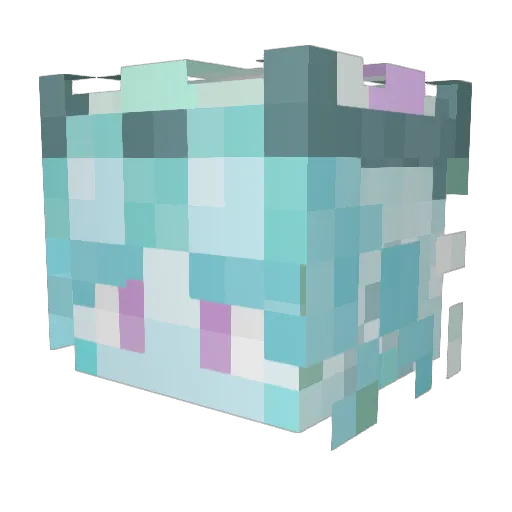 nexionus Minecraft avatar head, 3D render