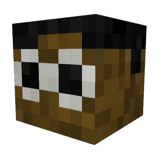 nextgen0102 Minecraft avatar head, 3D render