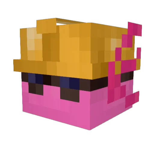 nexus_vdb Minecraft avatar head, 3D render