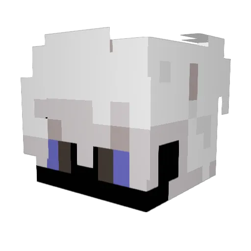 neyotec Minecraft avatar head, 3D render