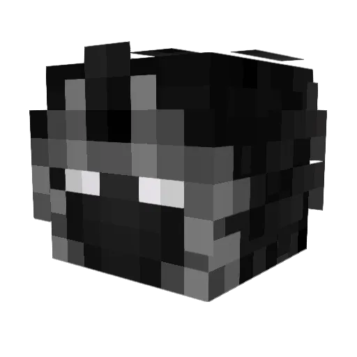 neysor Minecraft avatar head, 3D render