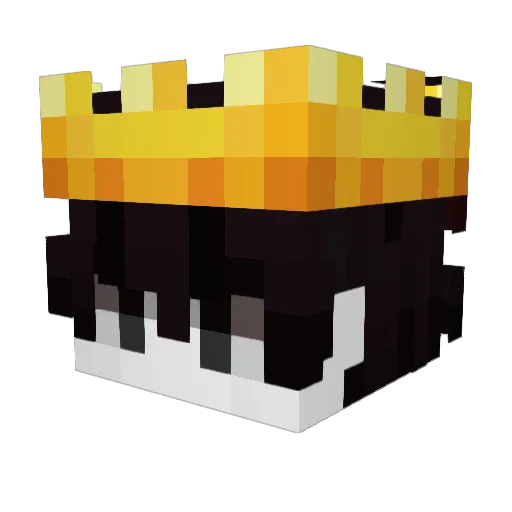 neyzxv_ney Minecraft avatar head, 3D render
