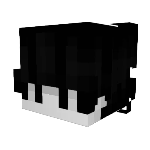 nfei Minecraft avatar head, 3D render