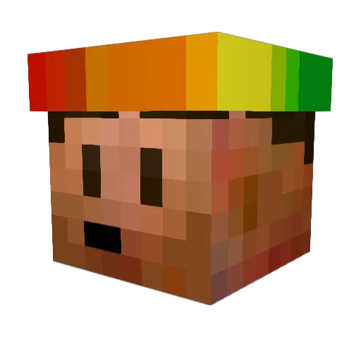 nfranklin88 Minecraft avatar head, 3D render