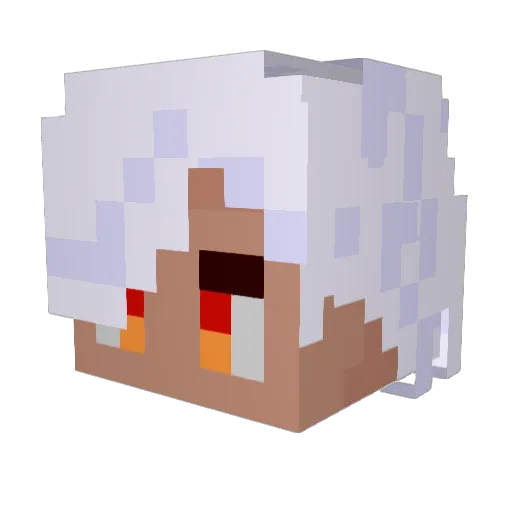 ngtea0 Minecraft avatar head, 3D render