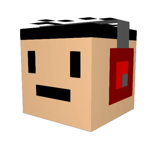 nguyen578 Minecraft avatar head, 3D render