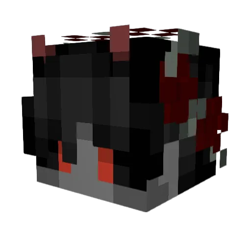 nhaanflatbread Minecraft avatar head, 3D render