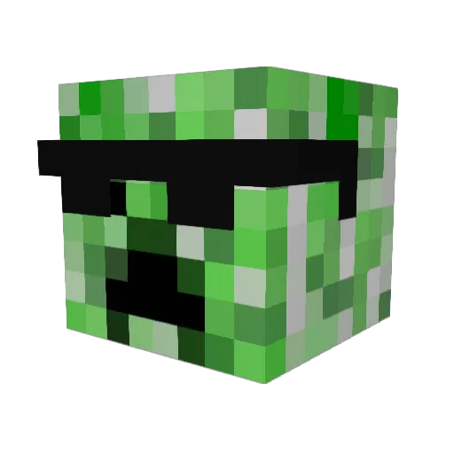 nhempowicz Minecraft avatar head, 3D render