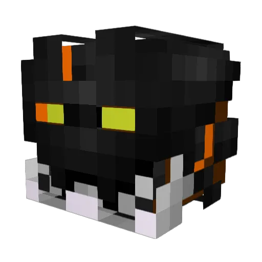 nhgnt Minecraft avatar head, 3D render