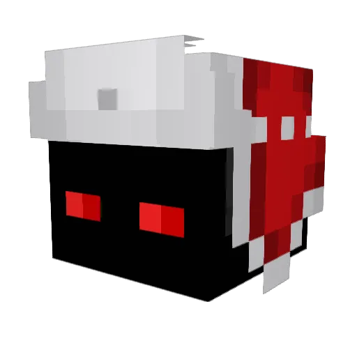 nhhb Minecraft avatar head, 3D render