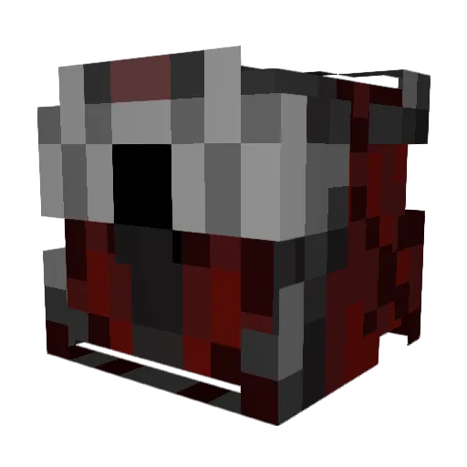 nhoooooo Minecraft avatar head, 3D render