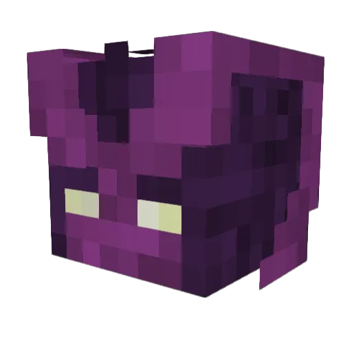 nia_69 Minecraft avatar head, 3D render