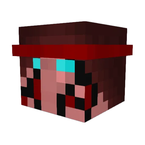 nialsygh Minecraft avatar head, 3D render