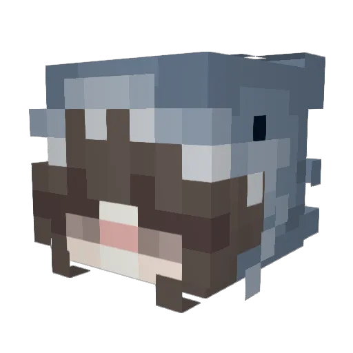 niamh438 Minecraft avatar head, 3D render
