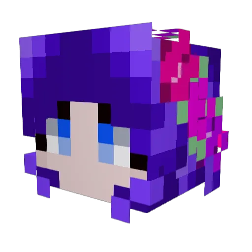 niamh_emma6 Minecraft avatar head, 3D render