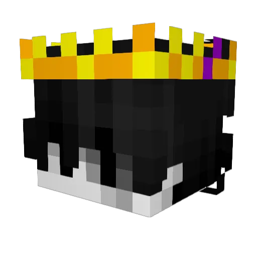 nian_777 Minecraft avatar head, 3D render