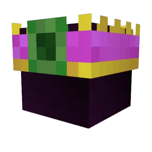niaops Minecraft avatar head, 3D render