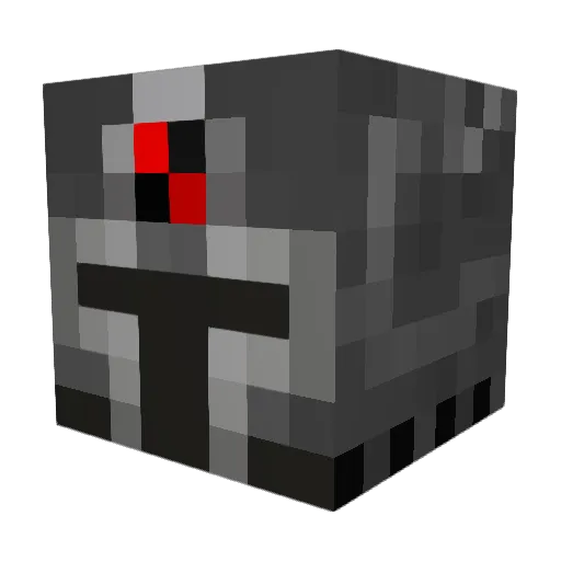 nibblesmx Minecraft avatar head, 3D render