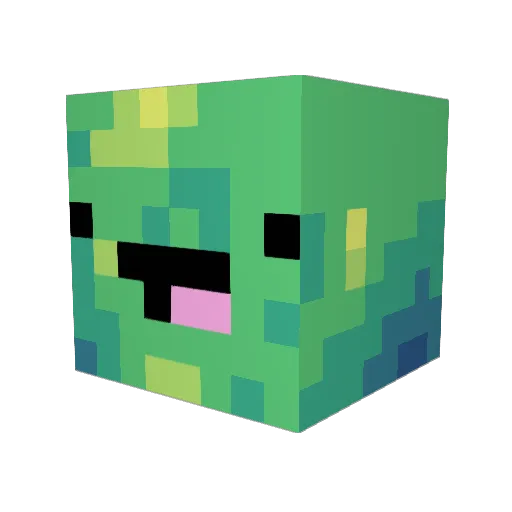 niccalabrez Minecraft avatar head, 3D render
