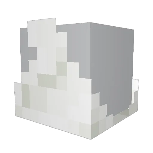 nice_cream Minecraft avatar head, 3D render